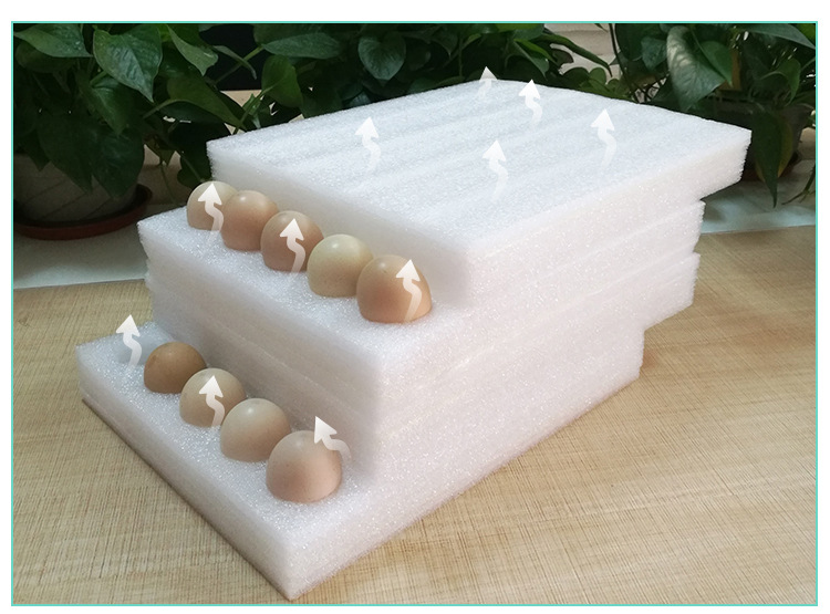 60枚epe珍珠棉鸡蛋托防震防撞快递包装盒 土鸡蛋鸭蛋盒泡沫棉定制