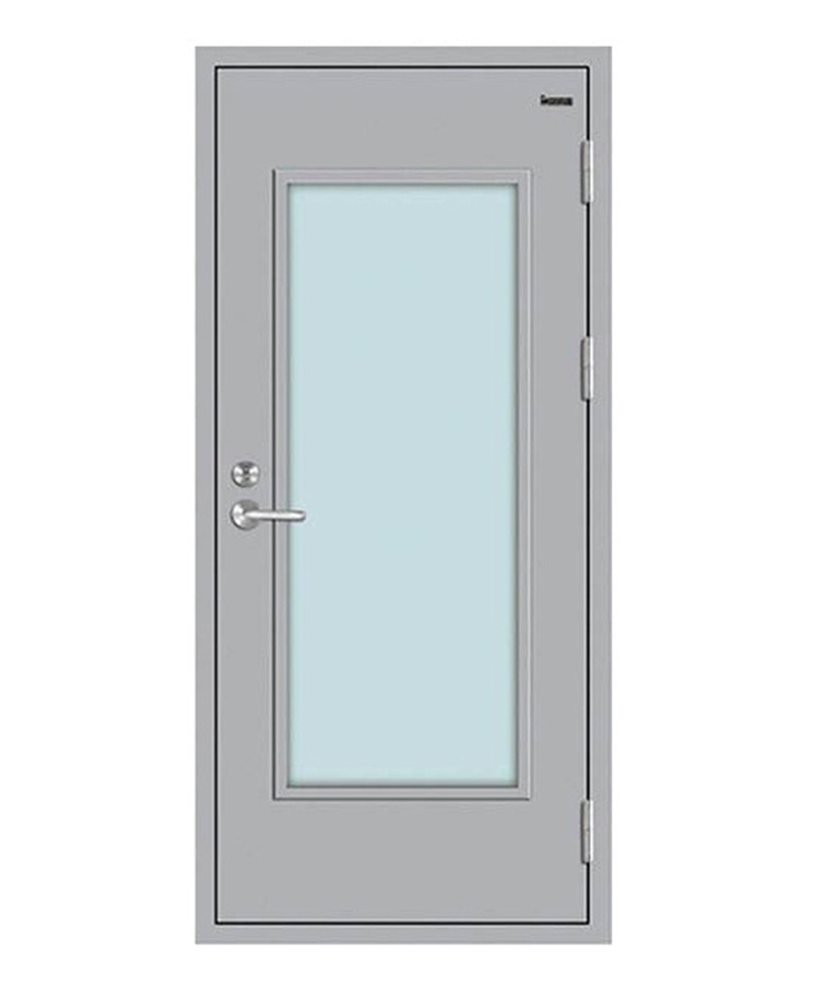 单开甲级防火门 钢制乙级大玻璃防火门消防门厂家直销资料齐全