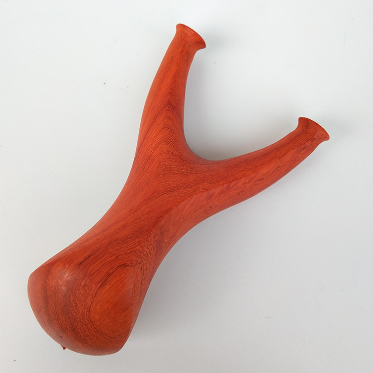 红花梨龙鳞弓弹弓 红木弹弓 木质工艺品批发 木头弹弓
