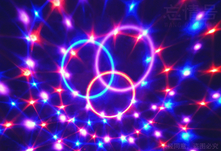 默认发rgb彩色调光版   注意:以下图片为增加烟雾环境下拍摄,没有