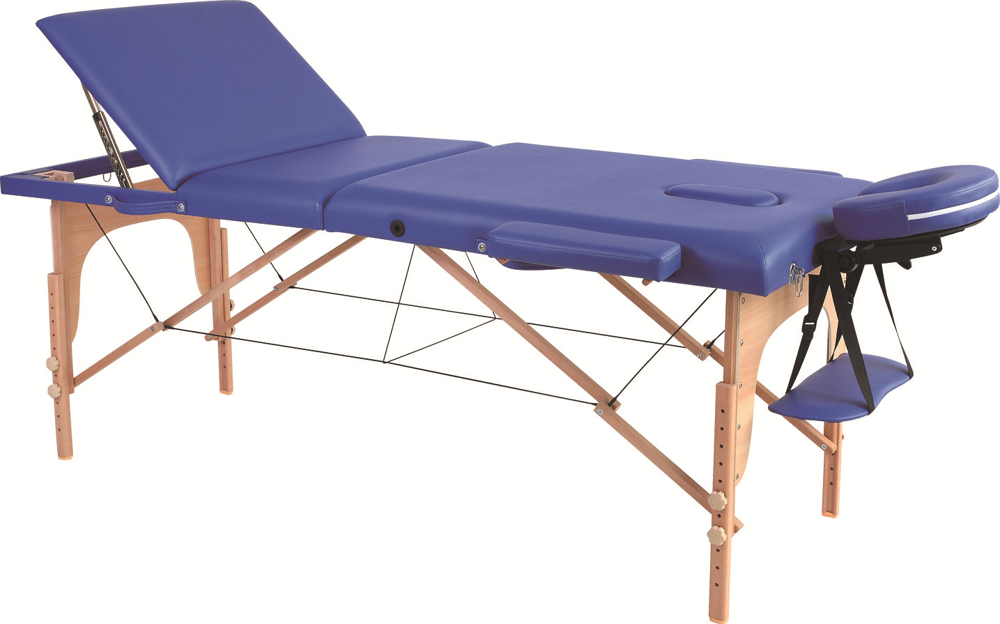 针灸美容床理疗纹身床原始点折叠按摩床推拿便携式家用木质床