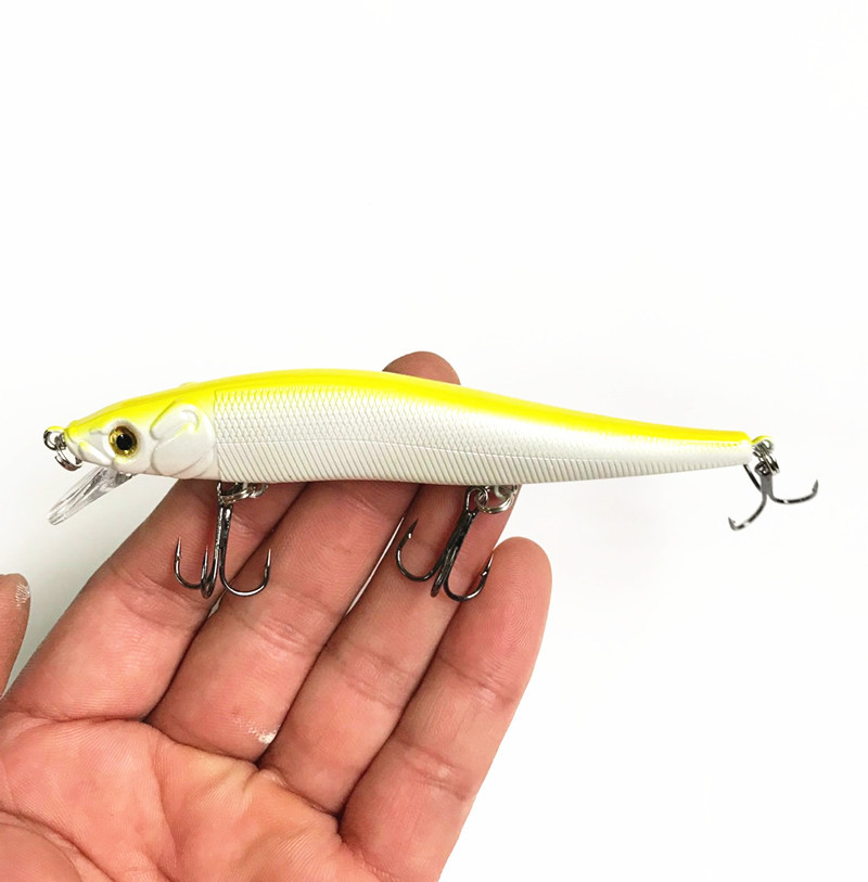 11cm/15g渔具拟饵海钓假饵路亚亮片仿生鱼饵lure鱼饵假鲈鱼翘嘴