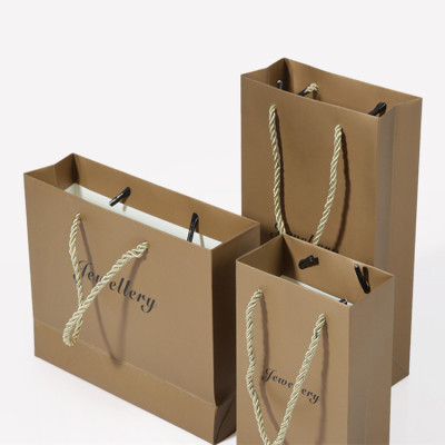纸袋定做 新品铜版纸手提袋定制饰品包装袋 珠宝首饰包装袋