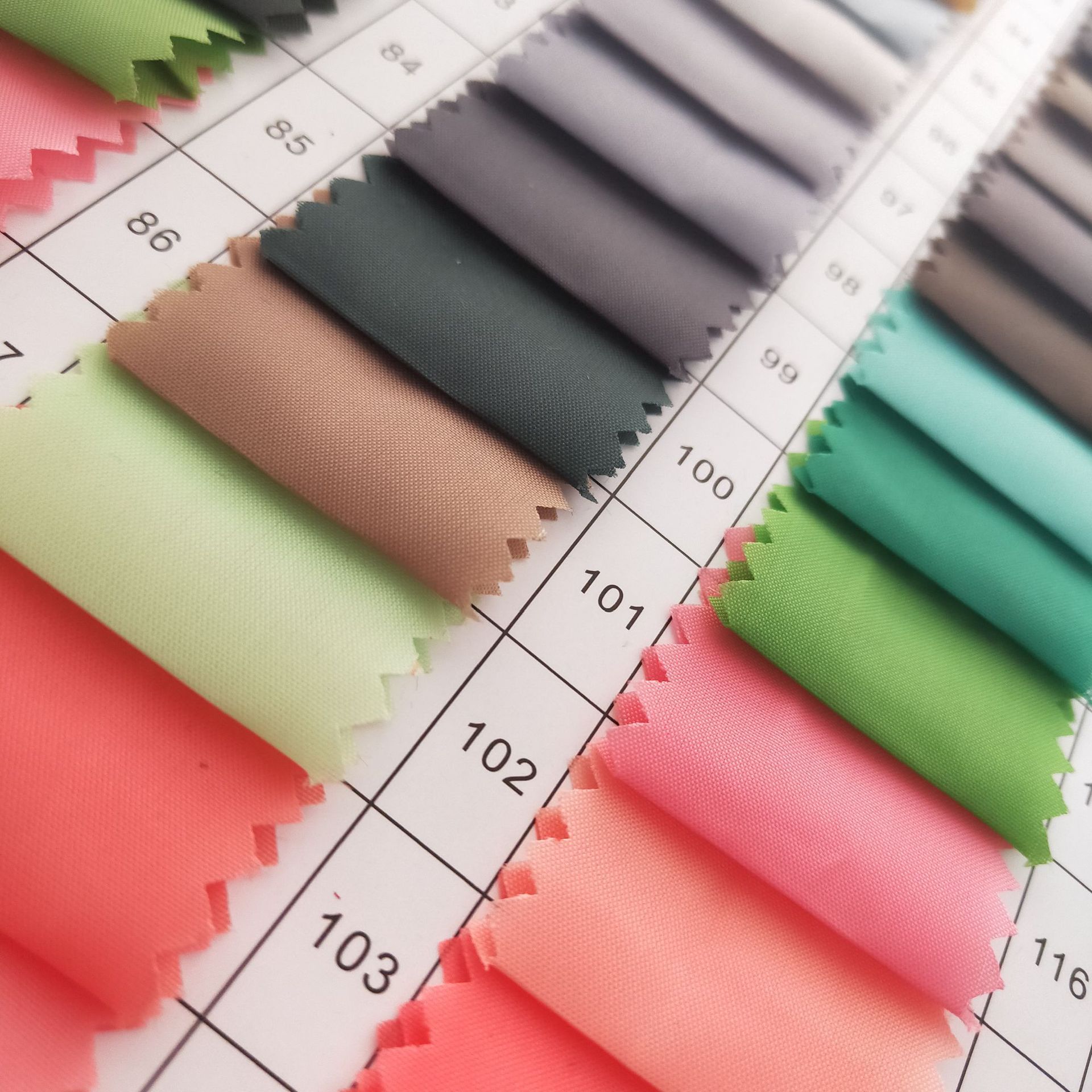 【新翰宇纺织】塔夫绸色卡专拍链接