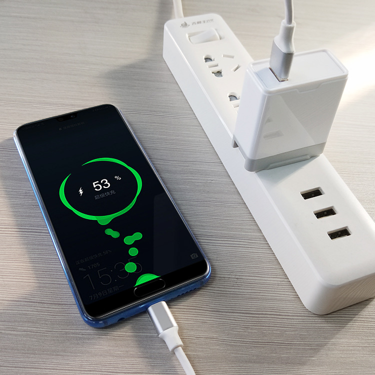 5v5a超级快充充电头qc3.0多协议充电器适用于华为手机5a闪充头