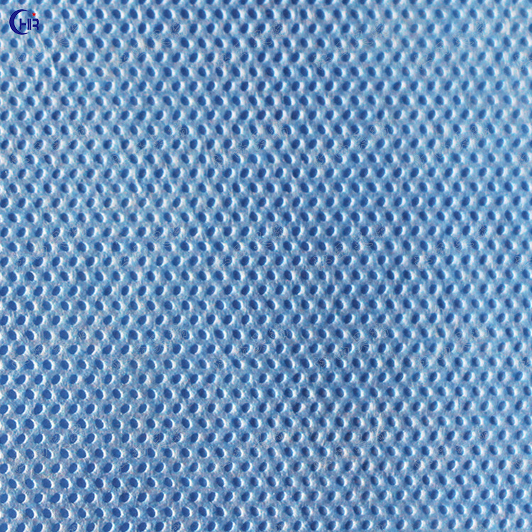 厂家直销浅蓝色sms无纺布 pp纺粘布 现货 仅有半吨货 预购从速