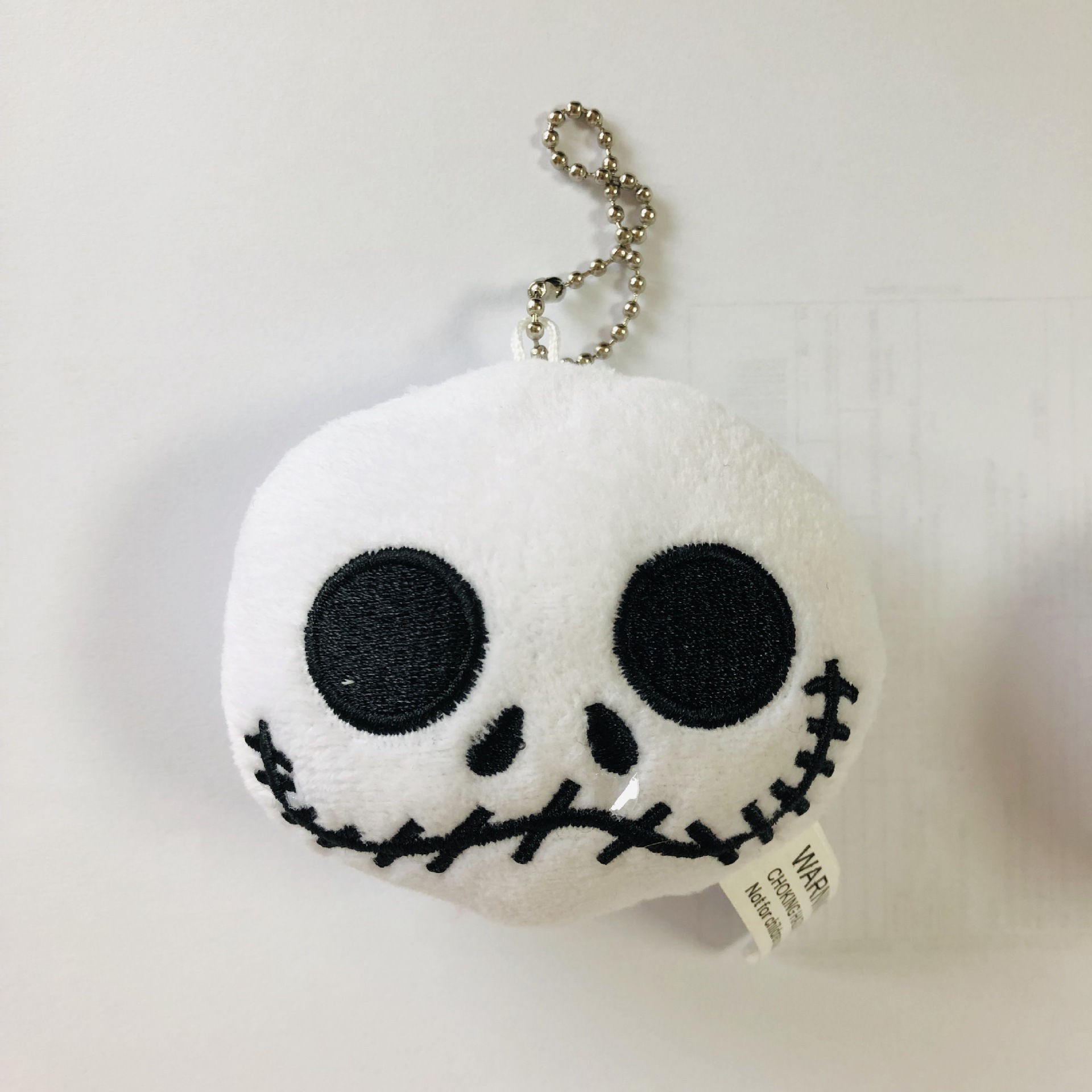 圣诞惊魂夜杰克魔鬼骷髅头魔鬼骷髅头毛绒玩具公仔挂件书包小挂饰