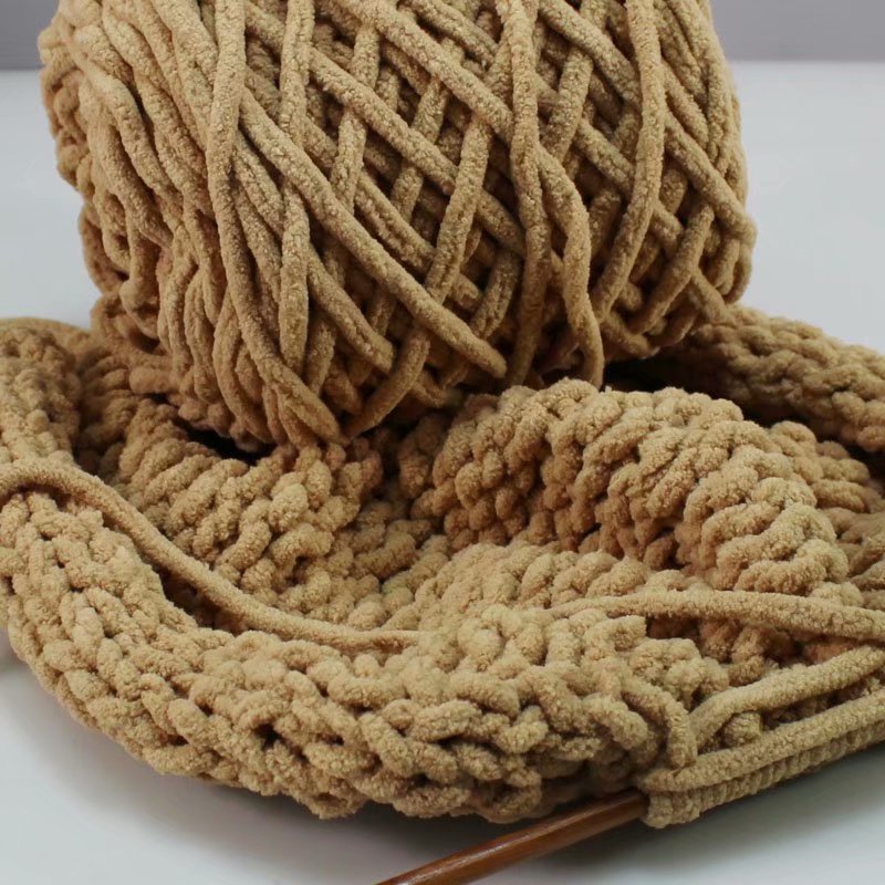 4成交2422件保定坤正服装制造有限公司6年参谋粗线手指围巾diy材料