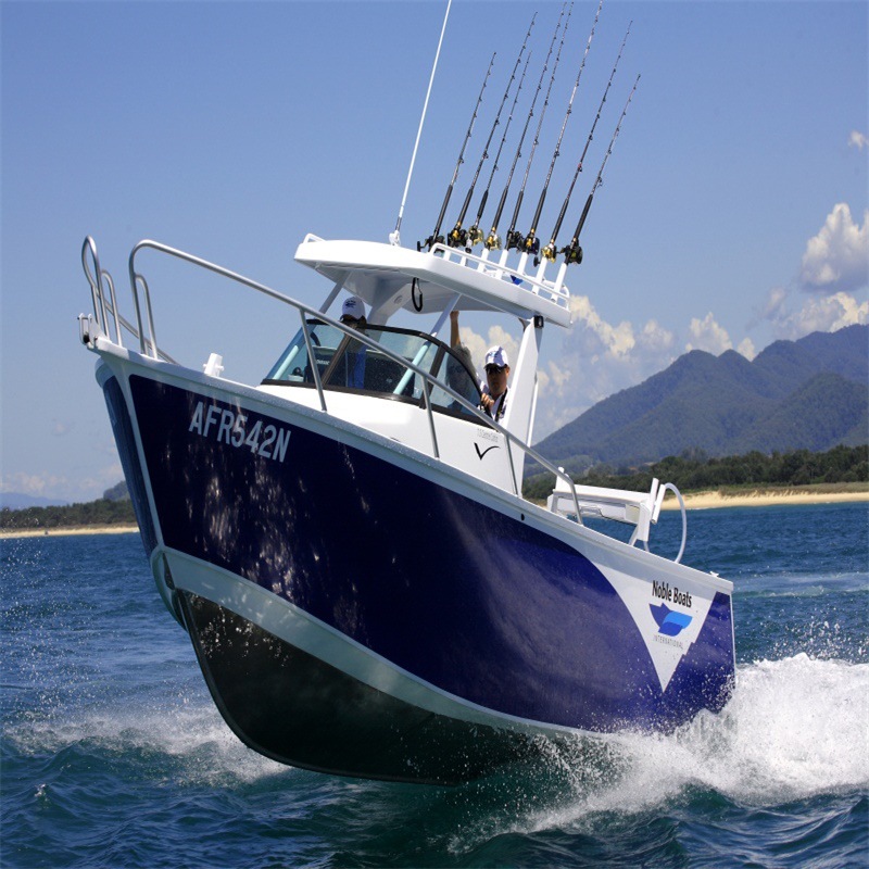 厂家直销8米铝合金救生艇钓鱼艇 游玩艇运动艇定制 水上快艇渔船