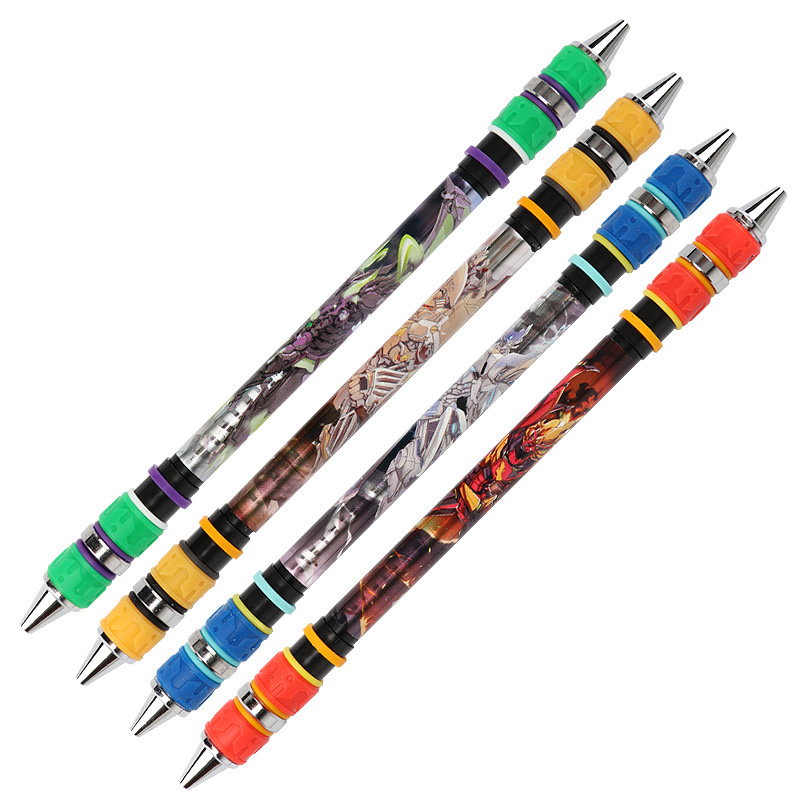 智高转转笔zg-5183v21学生手指转笔可书写独立包装创意玩具转转笔