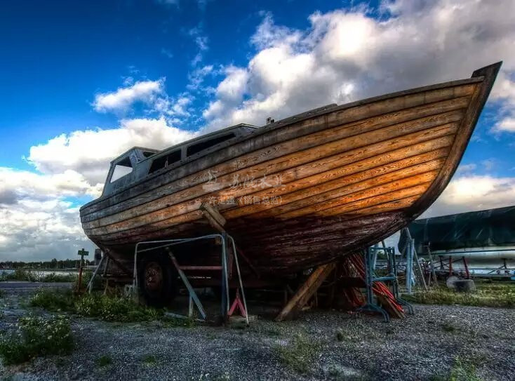 苏航厂家定制木质工艺品景区展览游乐专用游仿古装饰木船