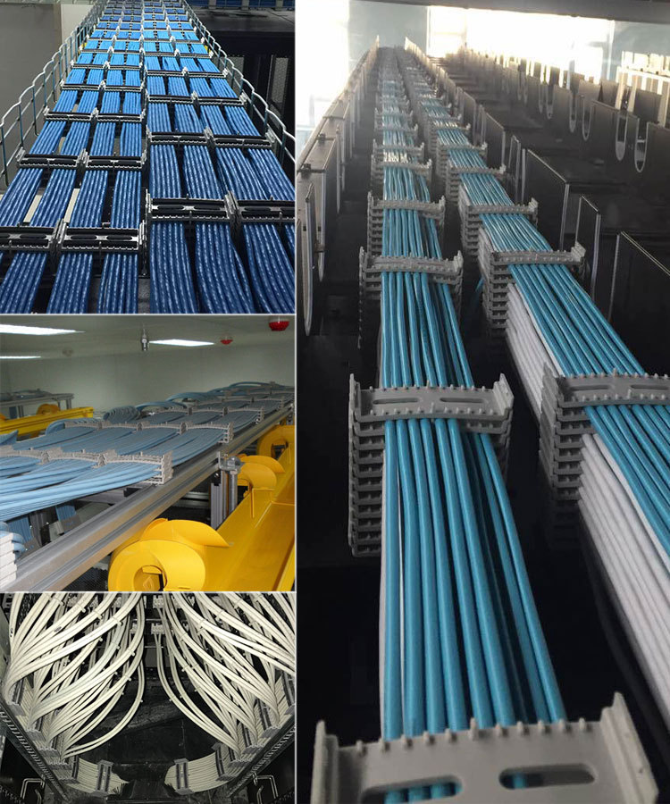 网线固线器 理线卡 光纤理线器 排线器 10mm*8根 灰色