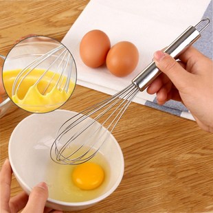 厂家批发管柄不锈钢手动打蛋器 家用厨房手动鸡蛋搅拌器烘焙工具