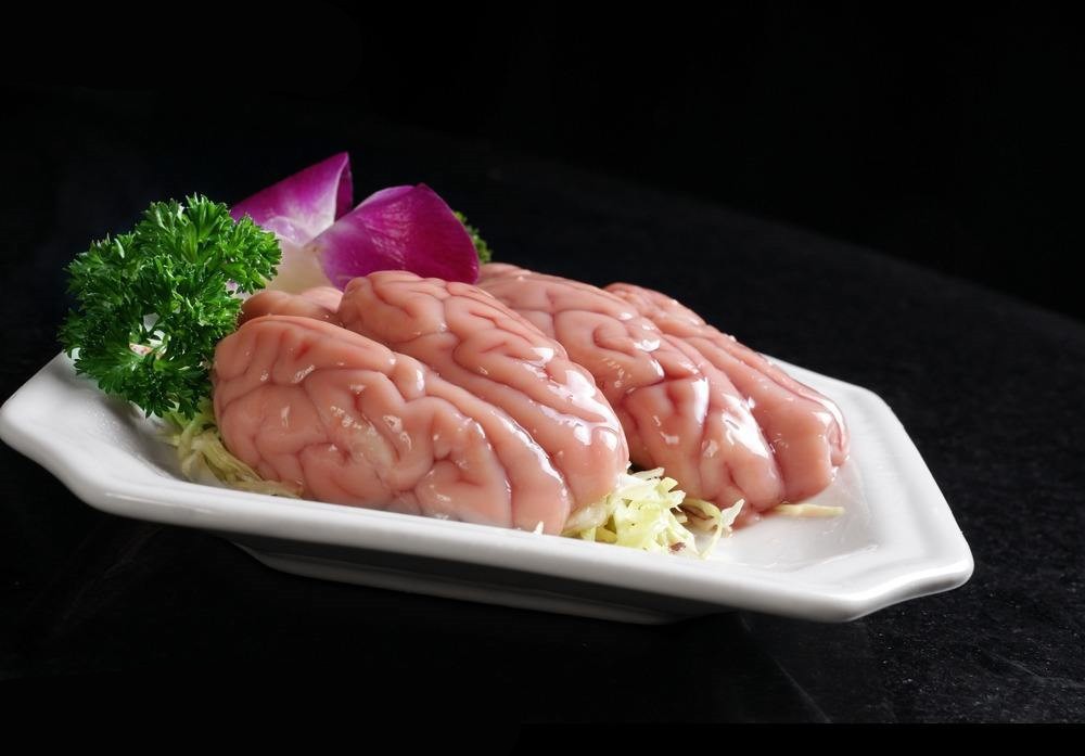 猪脑花批发 朦原食品直销猪脑花