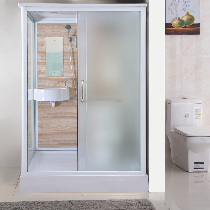 整体淋浴房带马桶一体式淋浴房整体卫生间含马桶洗脸盆