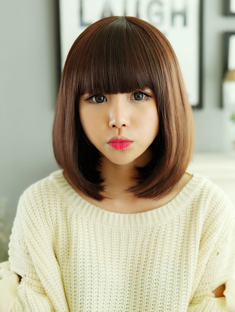 假发女 短发 齐刘海bobo波波头 欧美假发 速卖通款现货批发