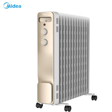 Midea/美的油汀取暖器家用电暖气13片速热电热暖炉NY2213-18GW