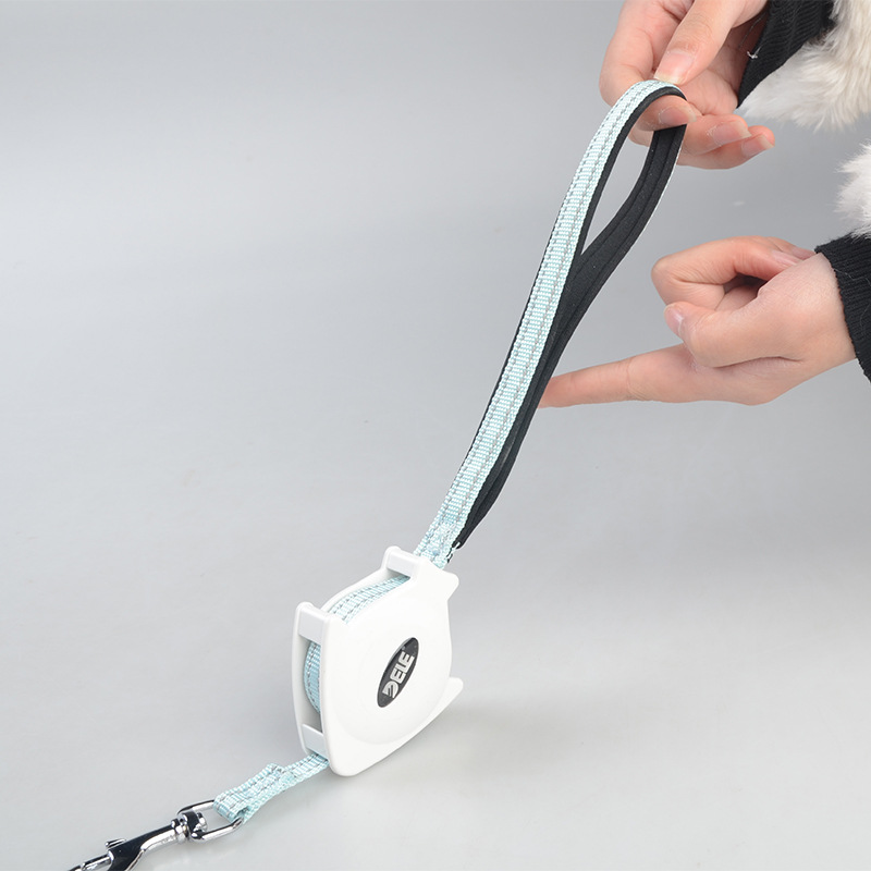 狗狗牵引器宠物易动款牵引绳 简易方便小型犬双向拉带易动牵引绳