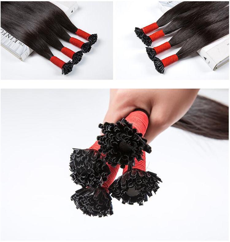 微纳米接发 接头小 隐形无痕接发真发发束 比6d羽毛片接头发更好