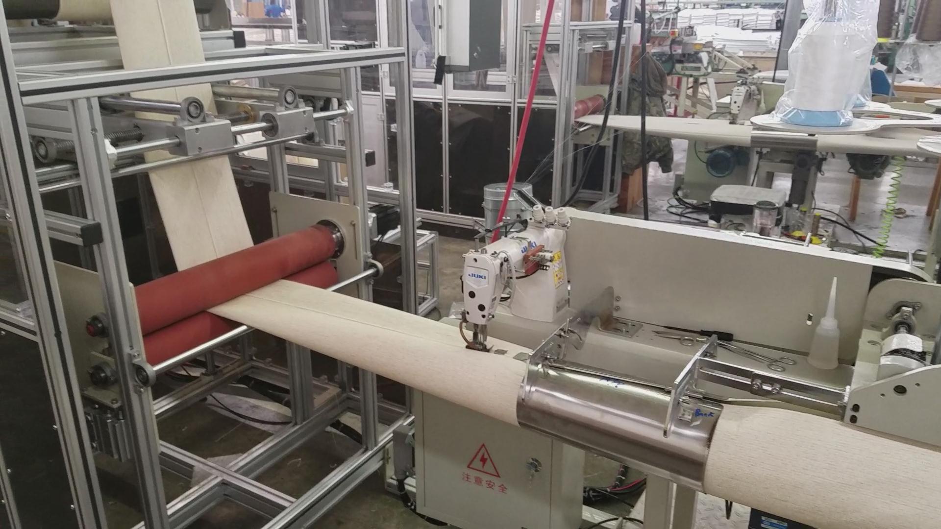 ecxx-i 单缝纫机 过滤袋除尘袋三代生产线