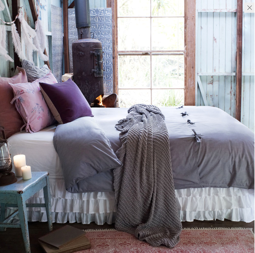 公主风床裙单件 三层荷叶边 双人床盖 外贸床裙 bed skirt 带床面