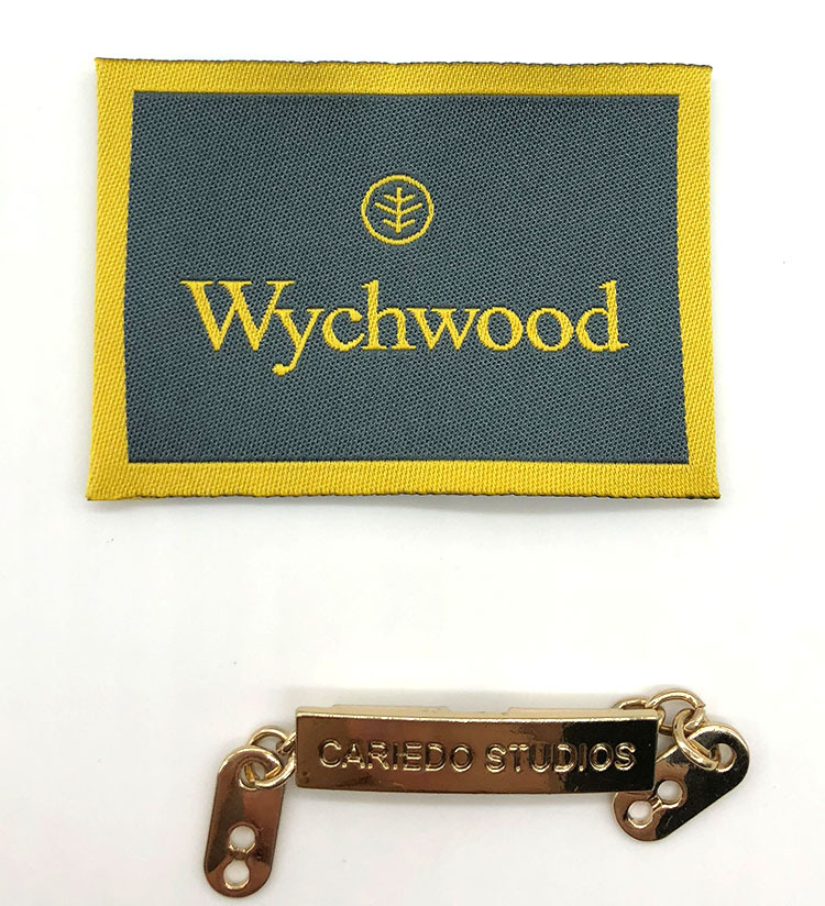 水洗标领标织唛t恤工作服牛仔裤布标制作 洗水标现货厂家批发