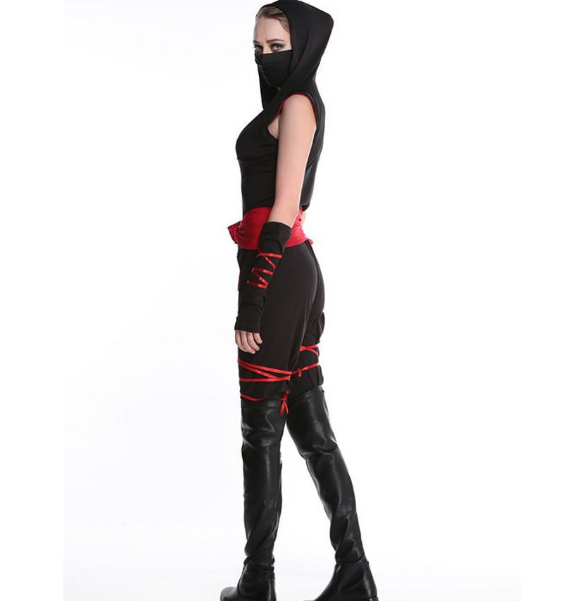 情趣蒙面女郎忍者游戏制服万圣节北海道忍者战士角斗士服cosplay
