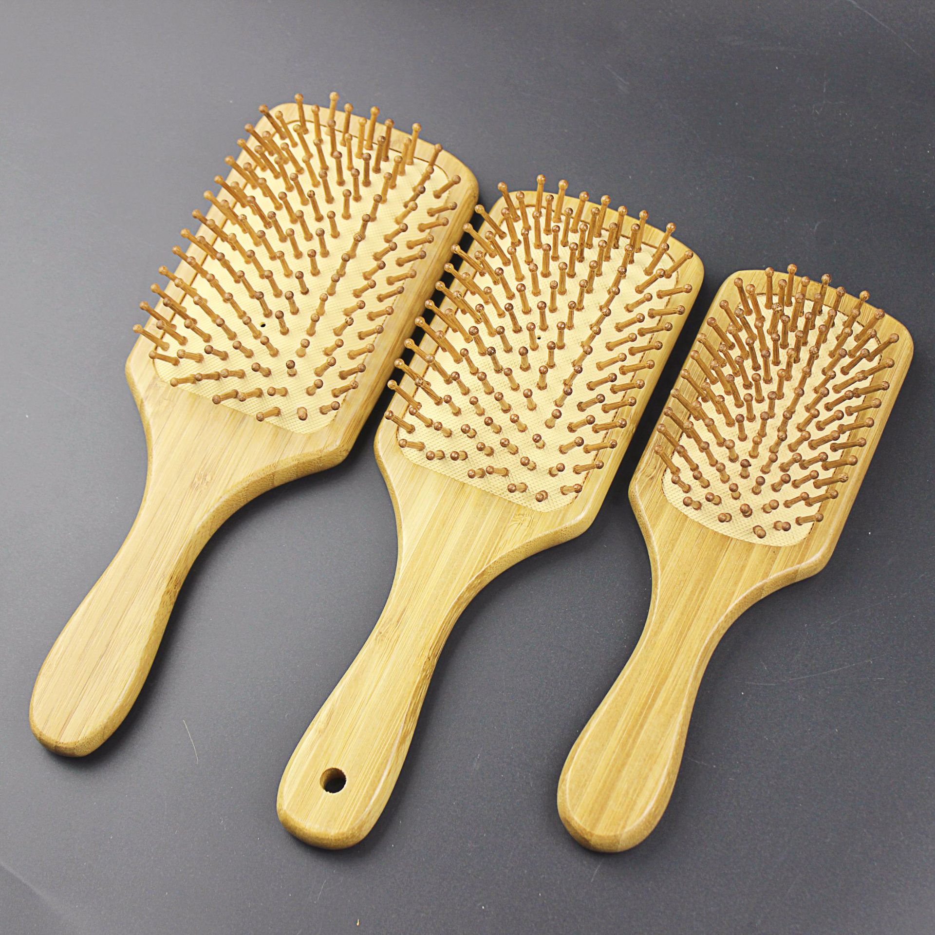 塑料梳子弧型按摩梳中号弯梳子经络梳子按摩头皮护发