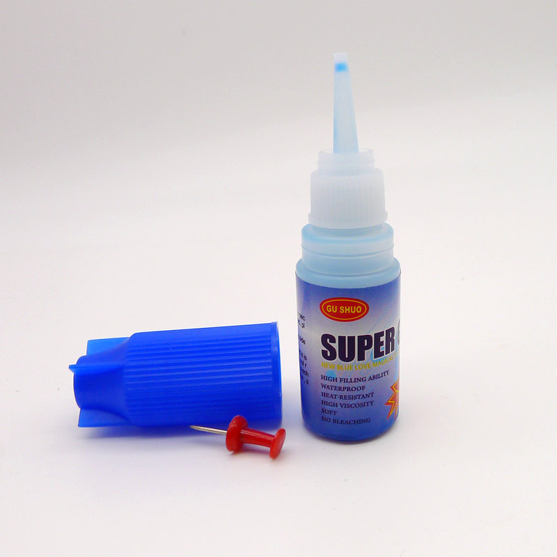 Factory Supply Wholesale Strong Quick-Drying Glue Blue Love Super Glue All-Purpose Adhesive Strong Glue