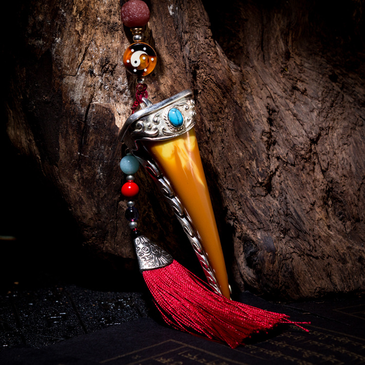 天然挂件把玩件925银镶嵌108颗佛珠手串diy配饰配件