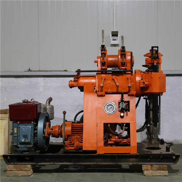 xy1岩心钻机厂家浅孔水井钻机八方200米中型打井机地质勘探机