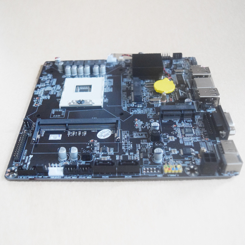 全新hm55一体机电脑主板一代i3/i5/i7笔记本cpu主板迷你