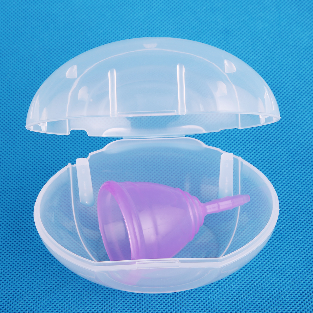 直销新款女人硅胶月亮杯月经杯 食品级液体硅胶月事杯