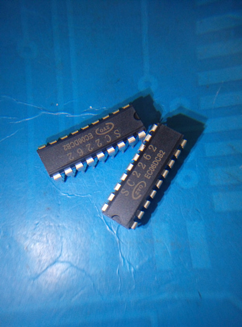 进口原装现货 sc2262 dip18 遥控编码电路和sc2272配对使用