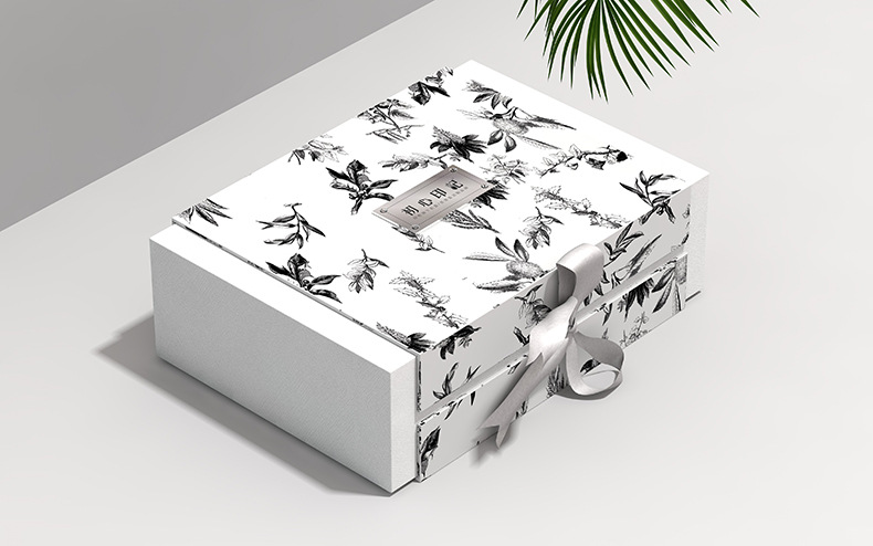 定做茶叶礼盒金属牌logo皮纹高档商务红酒包装书形手工精品盒定制