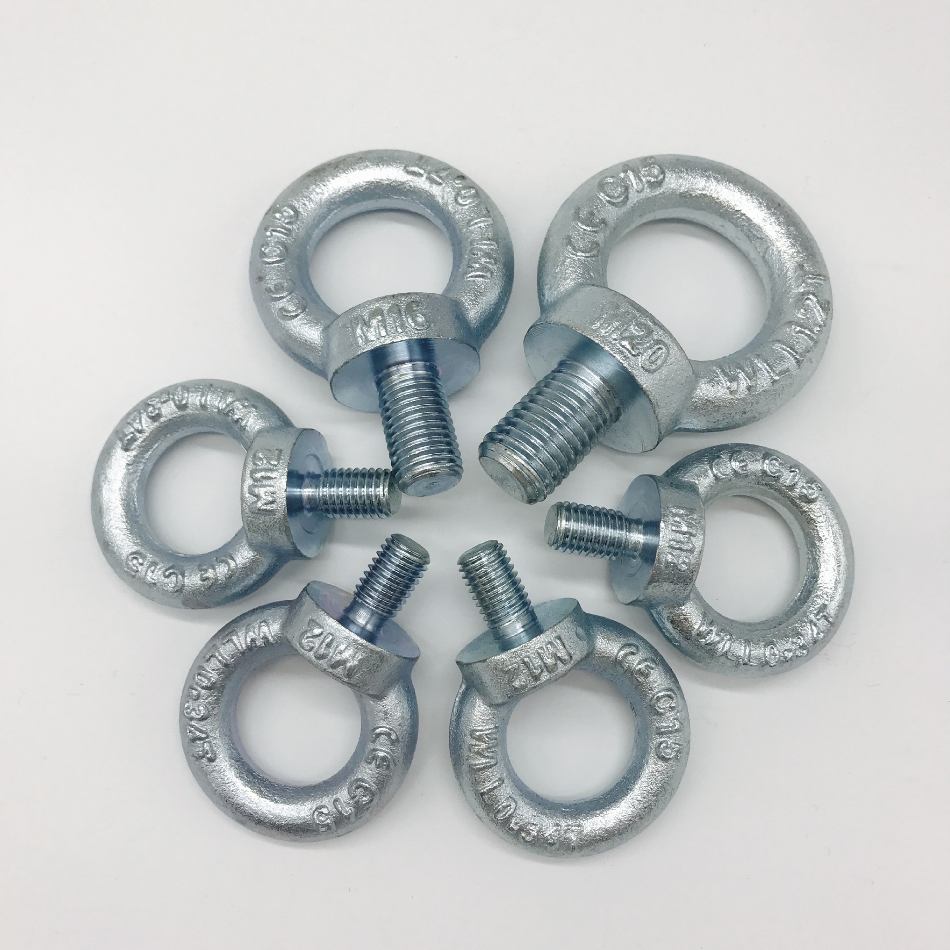 长期供应 高强度的电镀锌锻造din580吊环螺栓 规格齐全 质量优