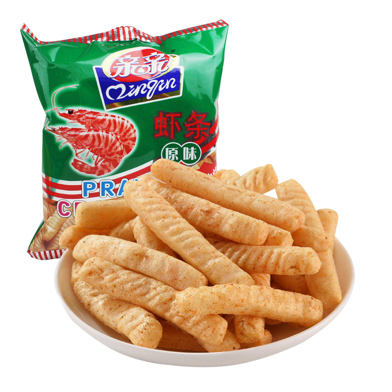 亲亲虾条22g 休闲零食 膨化食品 休闲零食超市食品批发一件代发