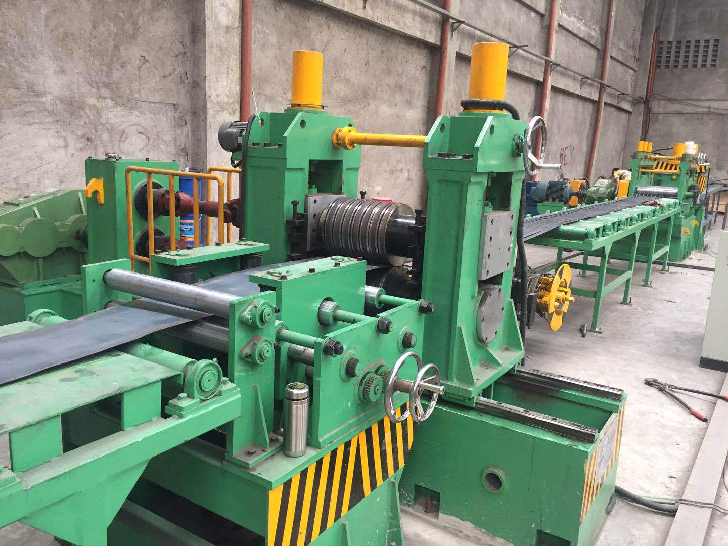 5～6.0×450型开卷校平分条生产线 分条整平机