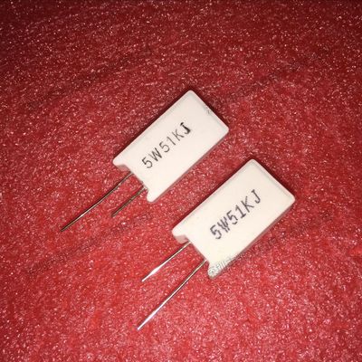 sqm 立式水泥电阻 5w51k 5w51kj 5w51千欧 陶瓷电阻