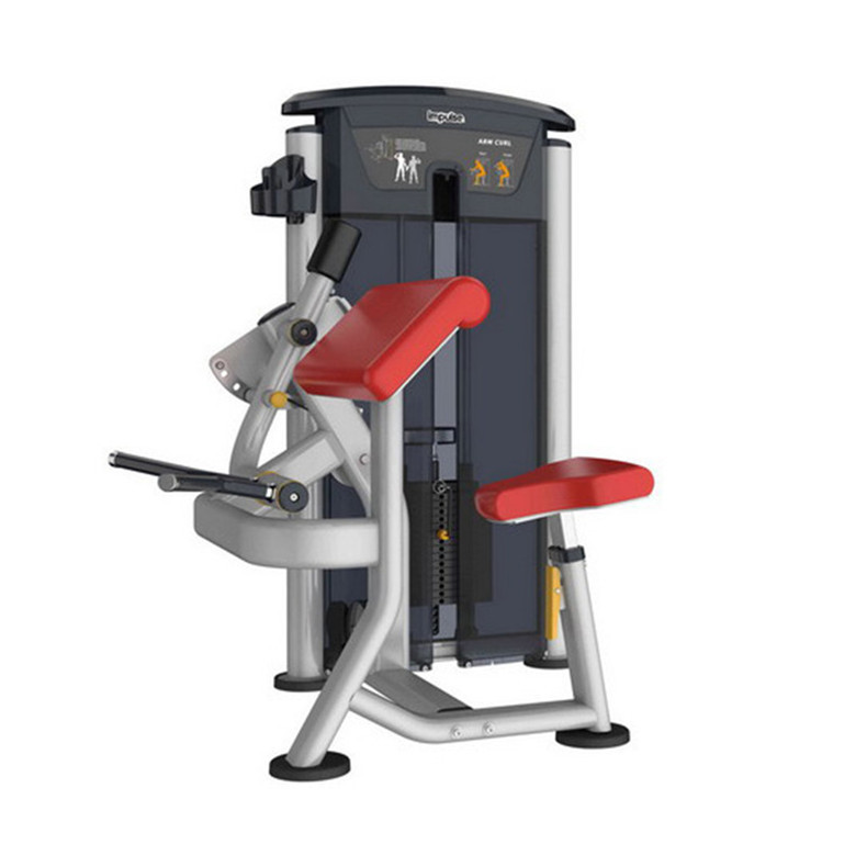 英派斯it9503二头肌练习商用坐姿式手臂弯举肱二头肌训练力量器械