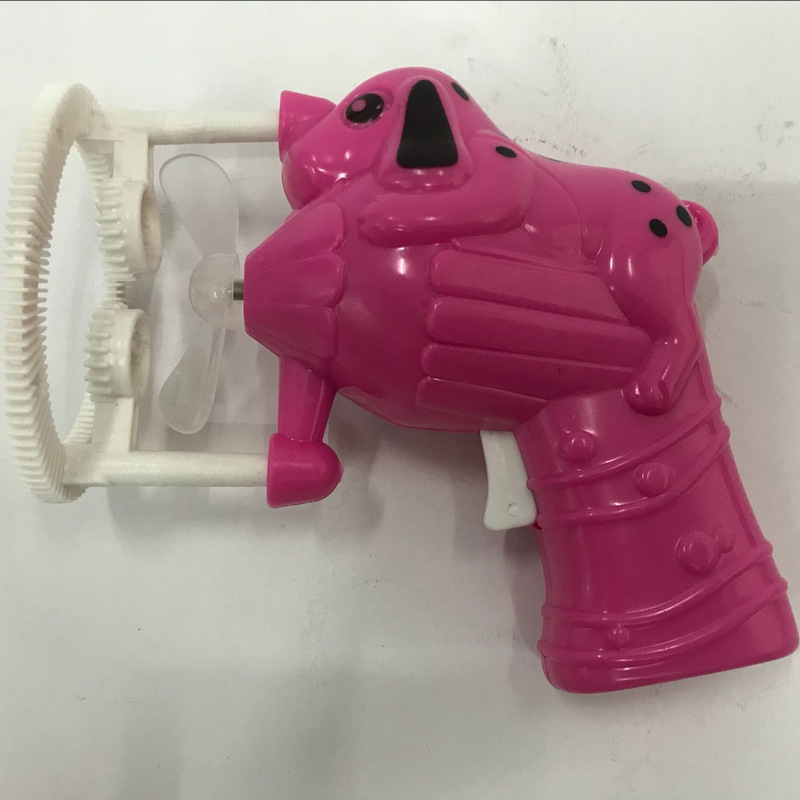 音乐泡泡枪厂家批发 可爱卡通电动泡泡枪 玩具动物发光泡泡枪