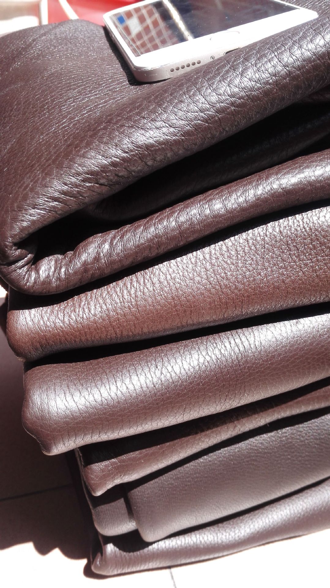 深棕色鹿皮 咖啡色鹿皮 天然真鹿皮 吉祥鹿子鹿皮 高档皮具用料