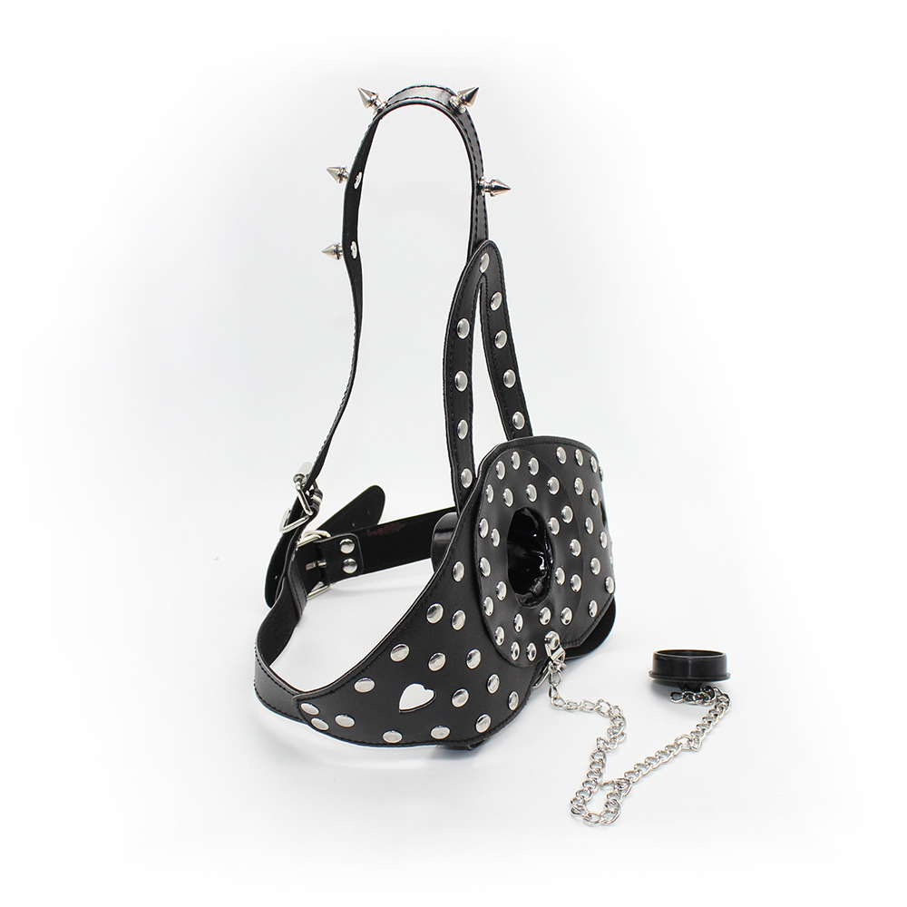 工厂店情趣用品马具形口塞带盖口枷玩具夫妻调情捆绑束缚口球嘴噻