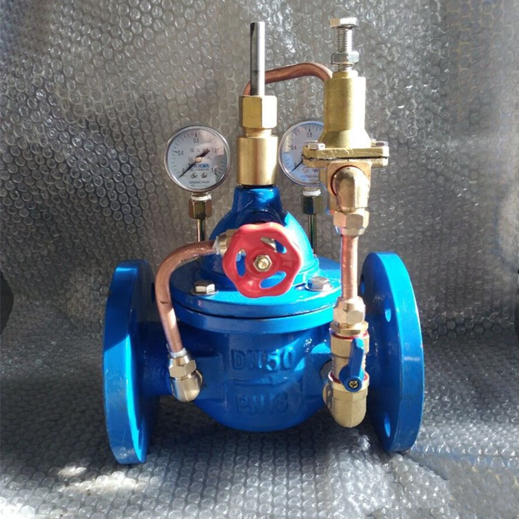 法兰连接流量控制阀400x16cdn250用水与生活用水并联的供水系统