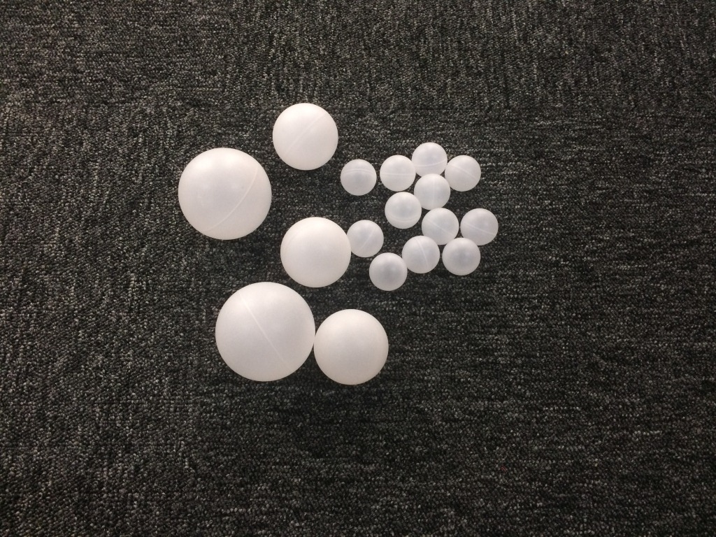 供应25mmpp空心塑料球光滑化妆品磨砂塑料滚珠塑料滚珠