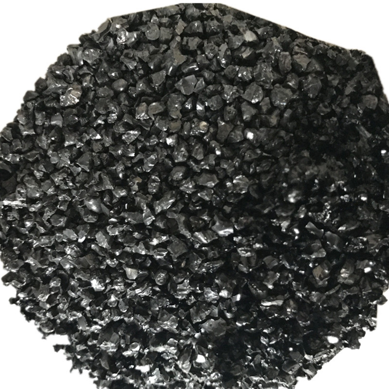 喷砂除锈用黑色石英砂 地坪砖用黑色沙子