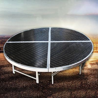 钢铁铝合金雷亚圆形舞台婚庆活动升降折叠异形s形舞台t台厂家直销