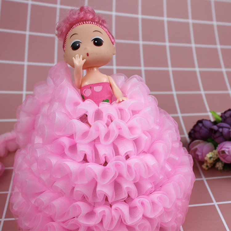 新款发光园撑婚纱娃娃闪光迷糊娃娃七彩娃娃钥匙扣发光呆萌娃娃