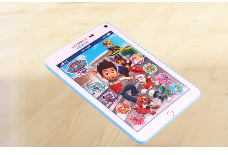 新款儿童早教益智平板学习机 可触摸多功能平板音乐玩具地摊热卖