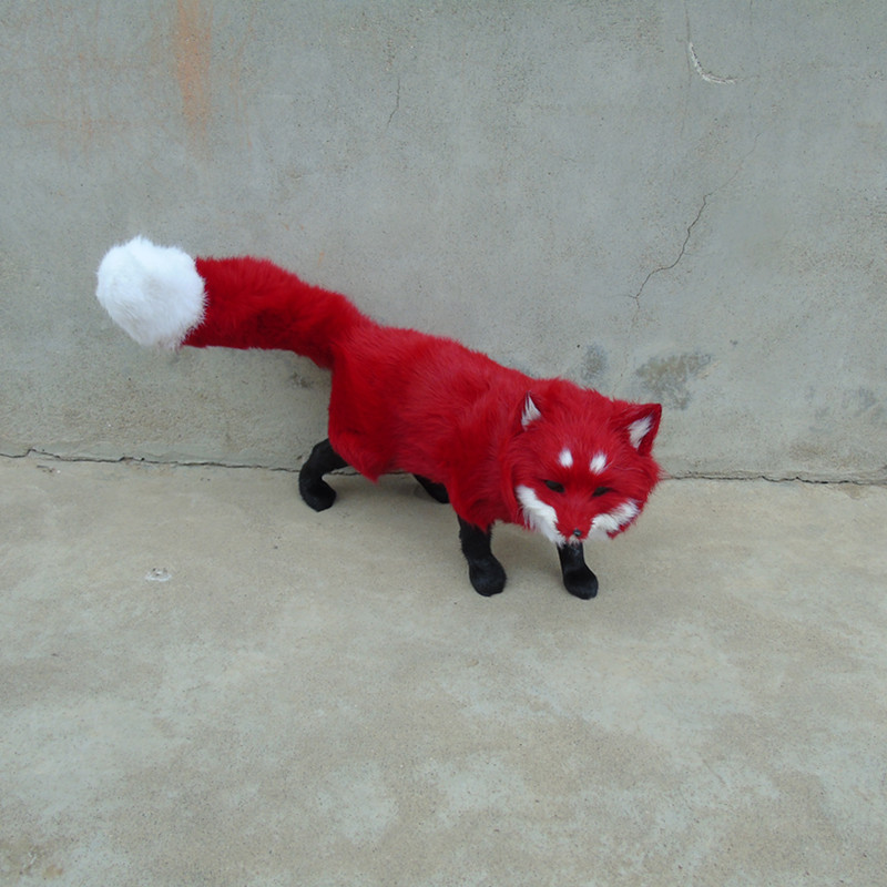 仿真大对狐狸我公司长期供应皮毛玩具,皮毛工艺品,仿真皮毛动物工艺品